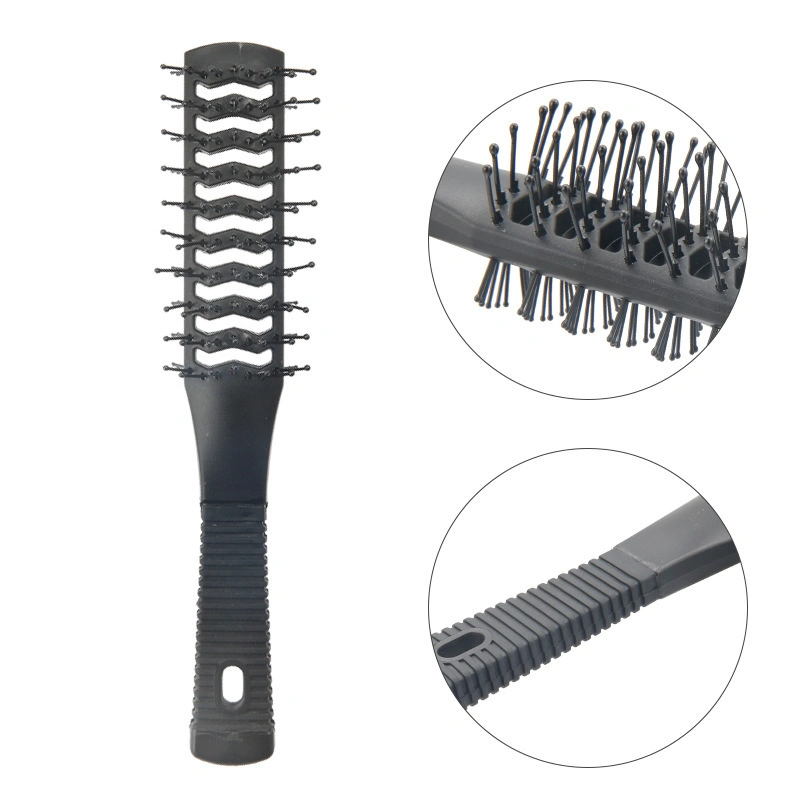 Hairdressing Hair Oil Head Brush Style Double-Sided Ribs Comb Men Back Hair Brush