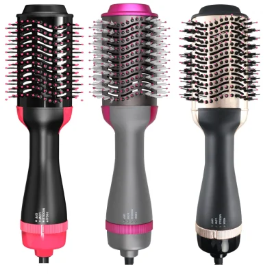 Factory Price Manufacturer Supply Amazon Round Rotating Volumizer Styler Hot Air One Step Hair Brush Blow Dryer