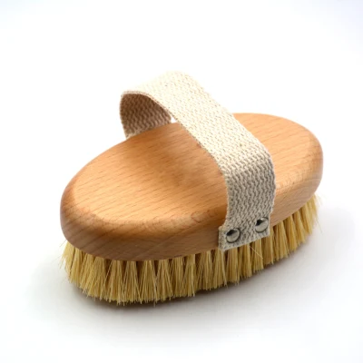 Beech Sisal Bristle Body Brush