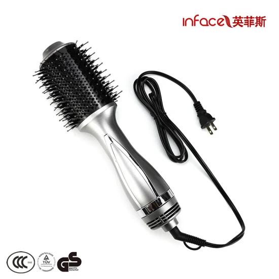 3 in 1 Professional Hair Dryer Comb with Diffuser Salon Volumizer Hair Brush Styling Tools Ion for Bathroom Hot Air Blower Brush