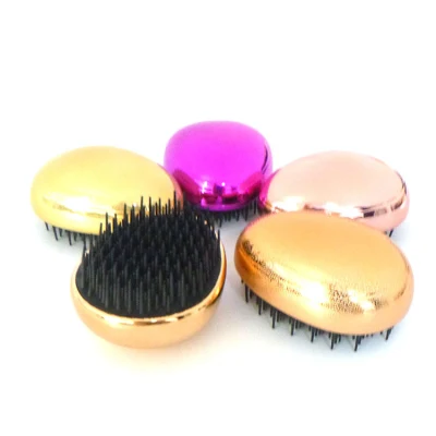 Small Straight Hair Comb Styler Brush Hair Straightener Comb Round Hair Brush