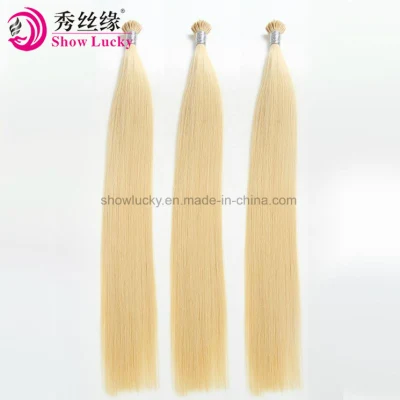 Wholesale Price Supply Keratin Pre-Bonded Virgin Remy Brazilian Human Hair Stick I Tip Hair Accessories